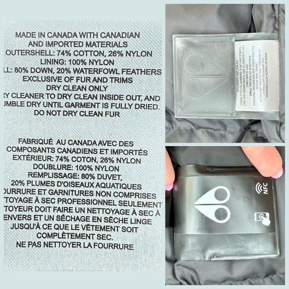 EUC Moose Knuckles Dusty Rose Pink Stirling Parka Jacket w/ Blue Fox Fur Trim - Picture 16 of 17